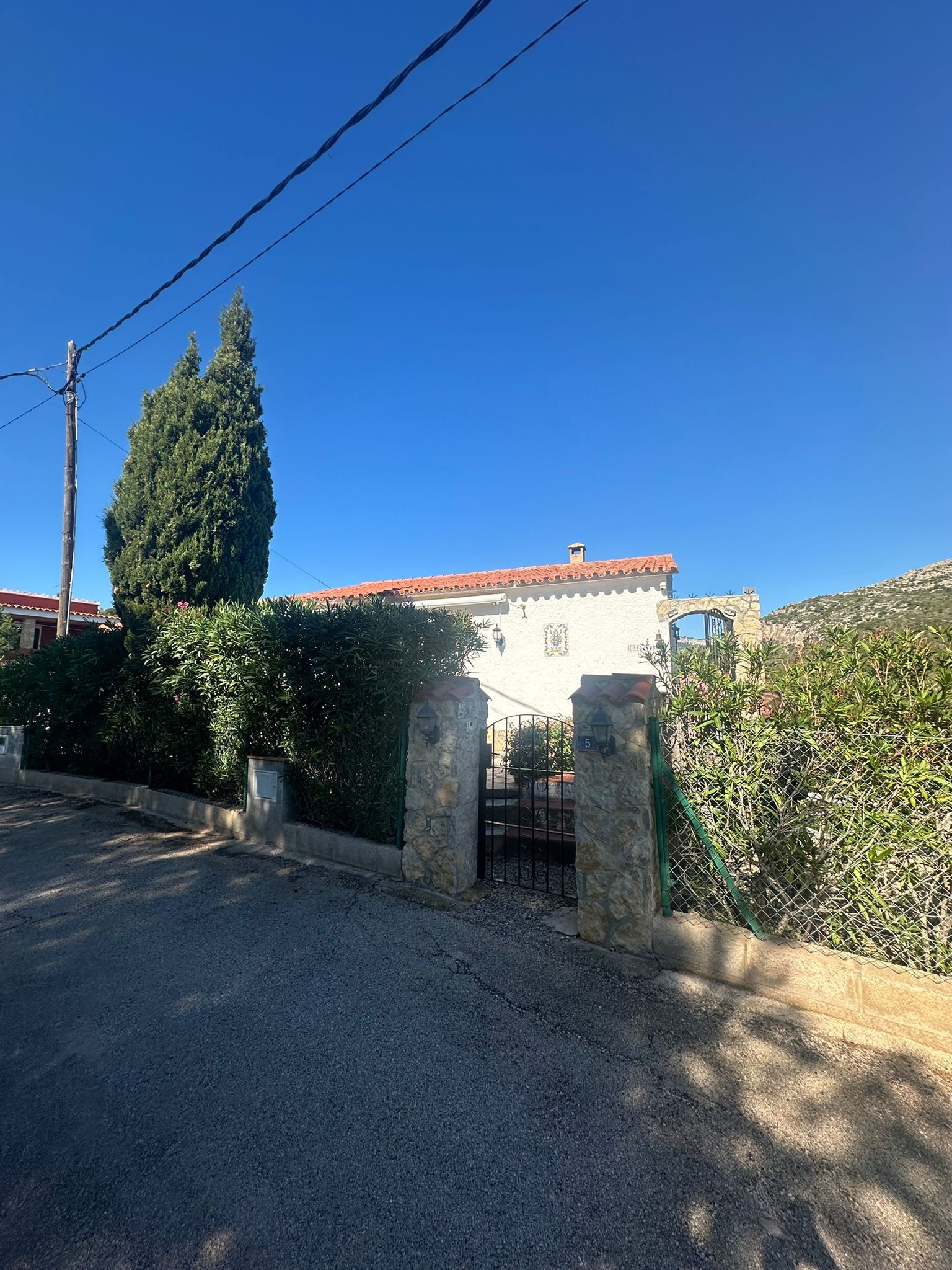 Vista exterior de Casa o xalet en venda en Pratdip amb Aire condicionat, Jardí privat i Terrassa