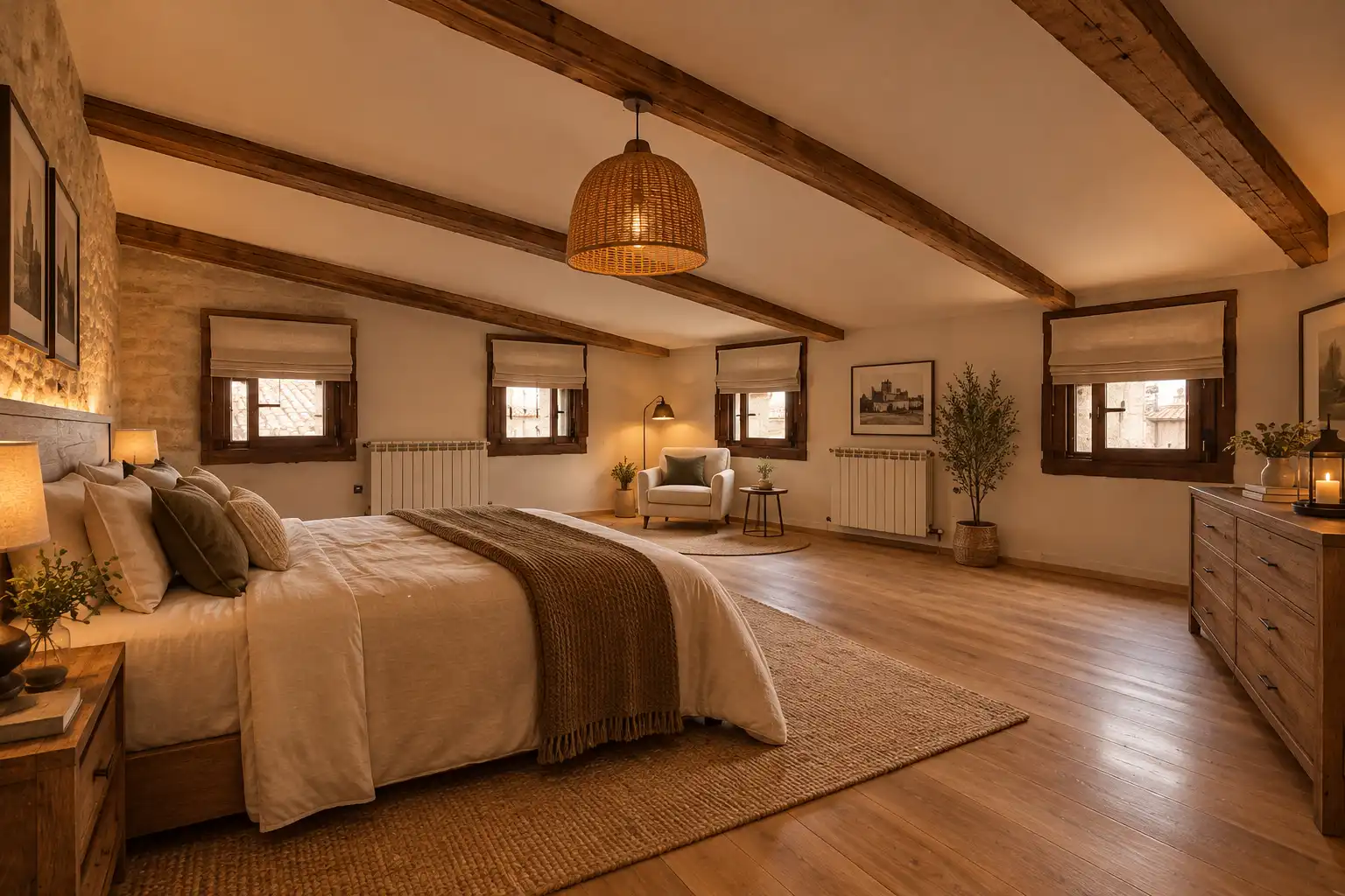Schlafzimmer von Maisonette zum Verkauf in Simancas, Valladolid