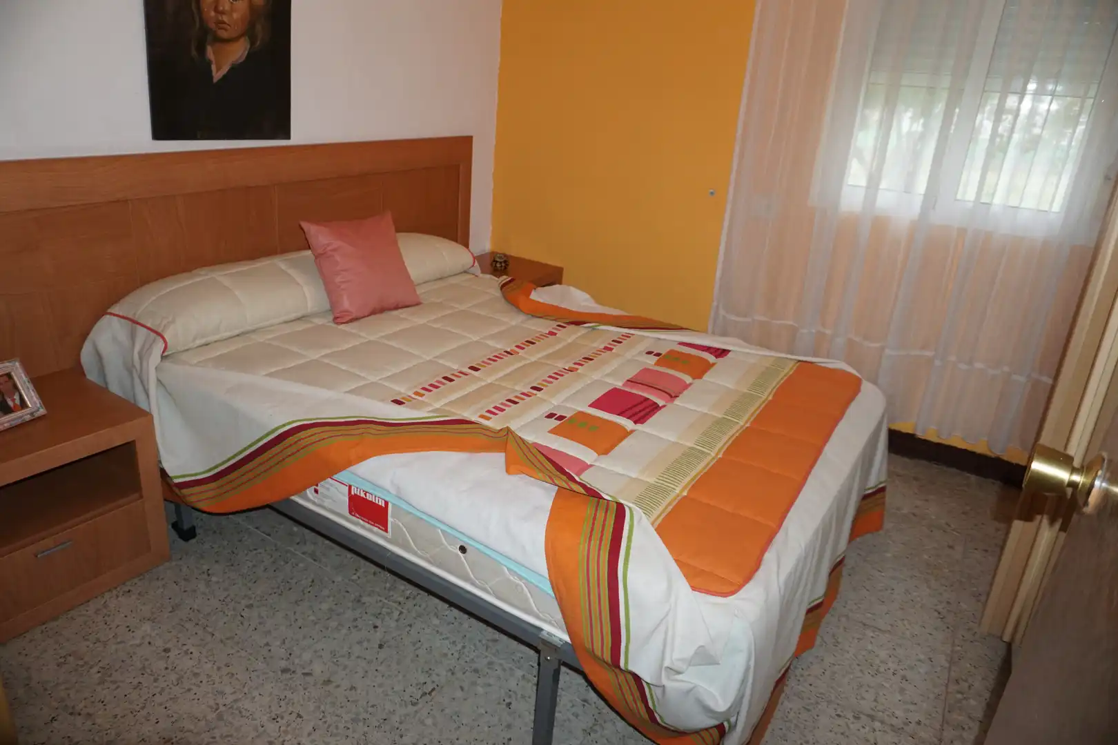 Dormitori de Casa o xalet en venda en Melide amb Jardí privat i Moblat