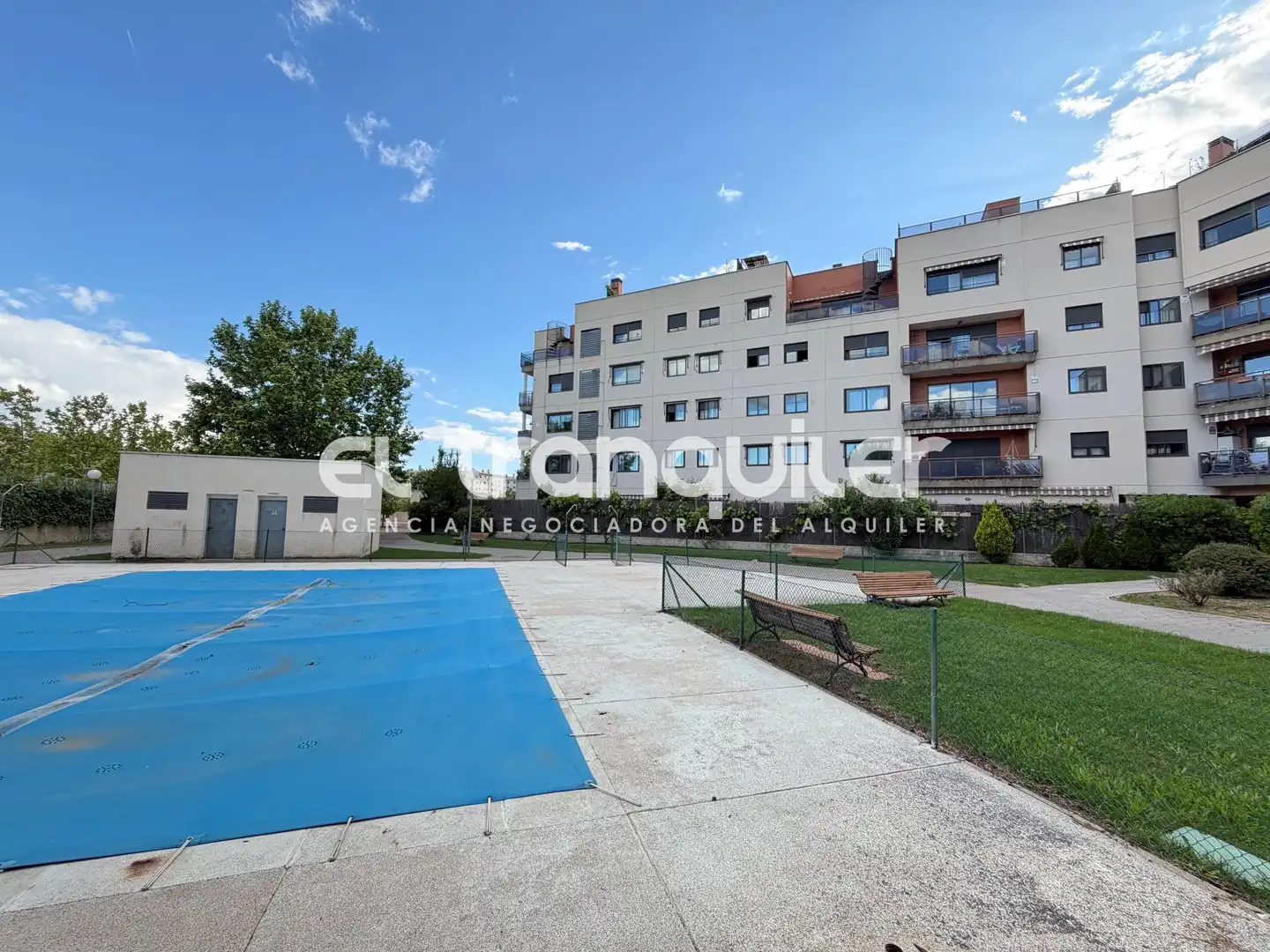 Parking of Flat for rent in Arganda del Rey  with Air Conditioner, Terrace and Swimming Pool