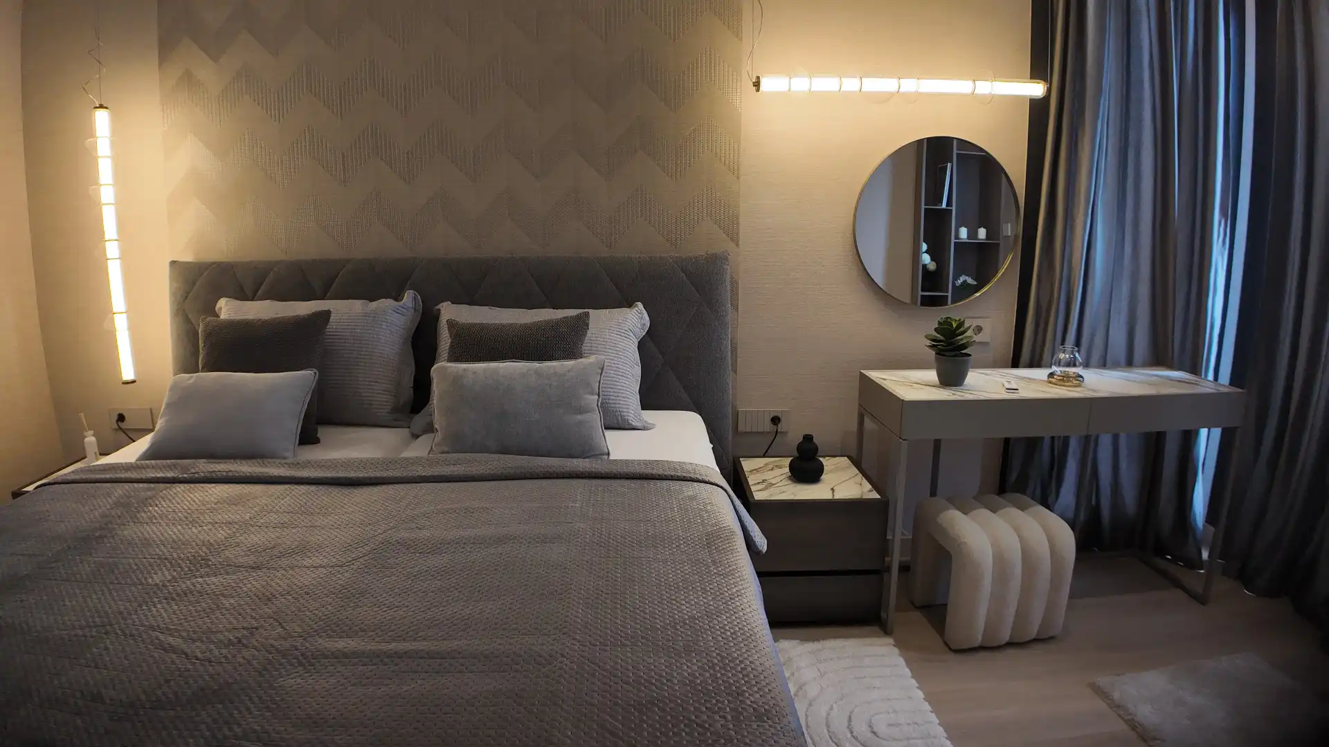 Bedroom of Attic for sale in Mijas  with Air Conditioner, Terrace and Swimming Pool