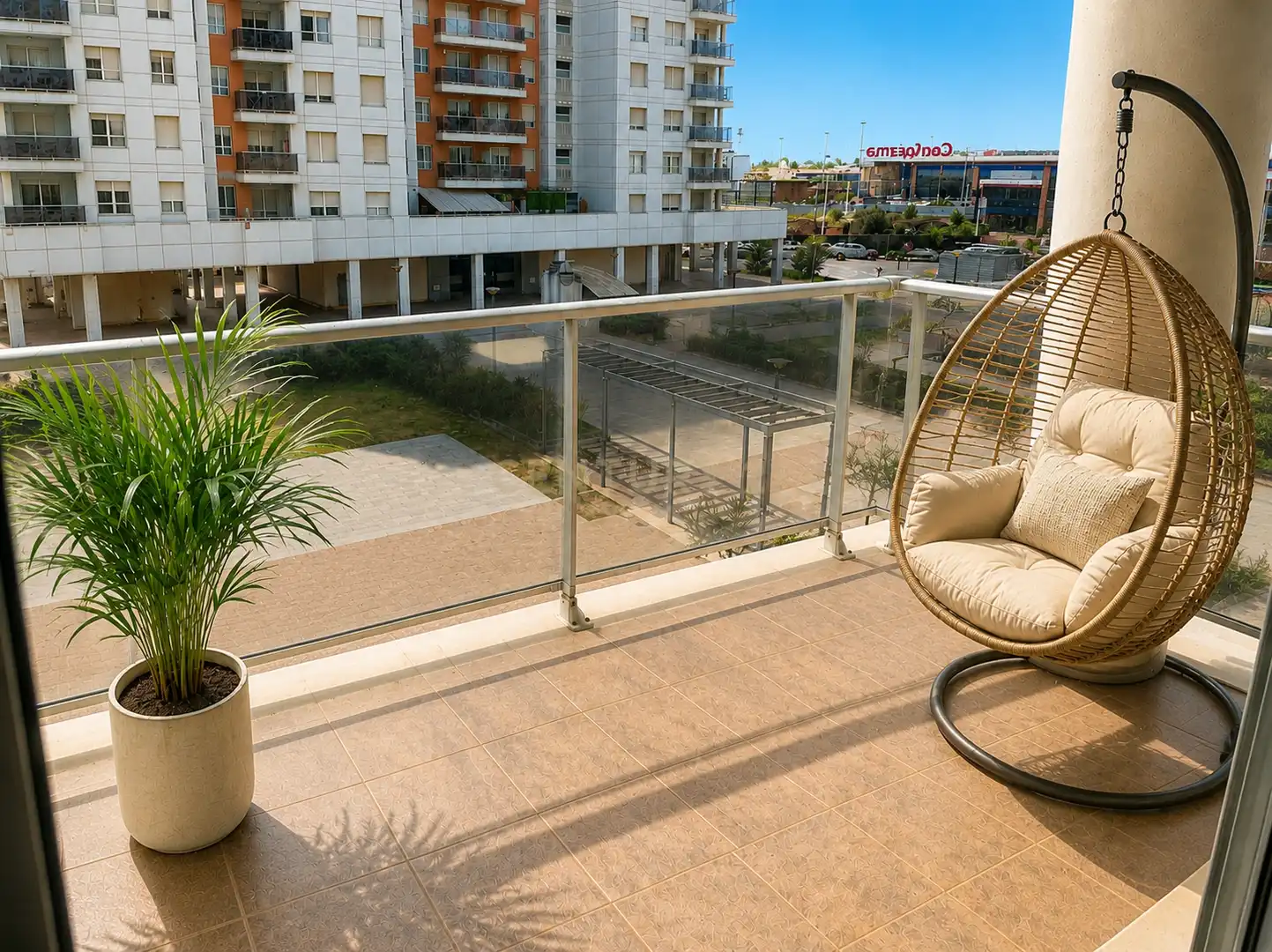 Terraza de Apartamento en venta en Burjassot con Aire acondicionado y Trastero