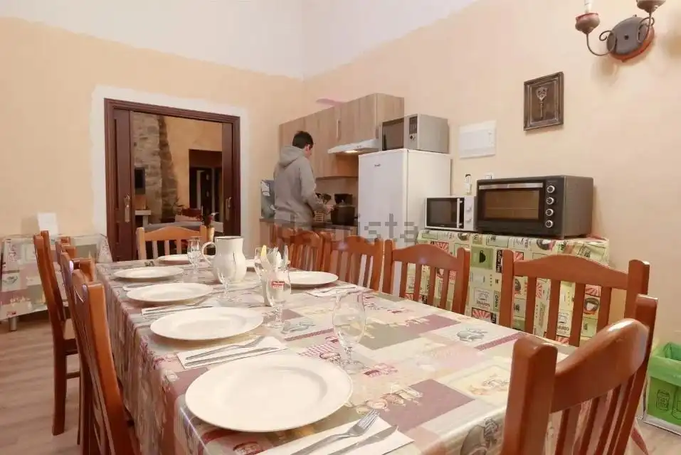Comedor de Finca rústica en venta en Cobreros con Aire acondicionado, Calefacción y Jardín privado