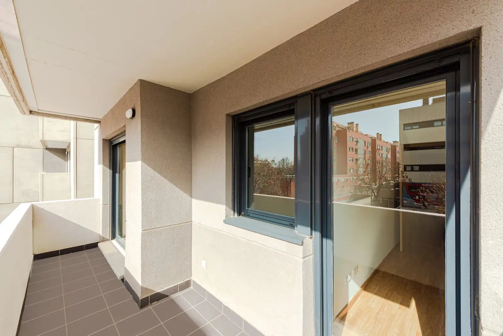 Balcony of Flat for rent in Torrejón de Ardoz  with Parquet flooring, Terrace and Storage room