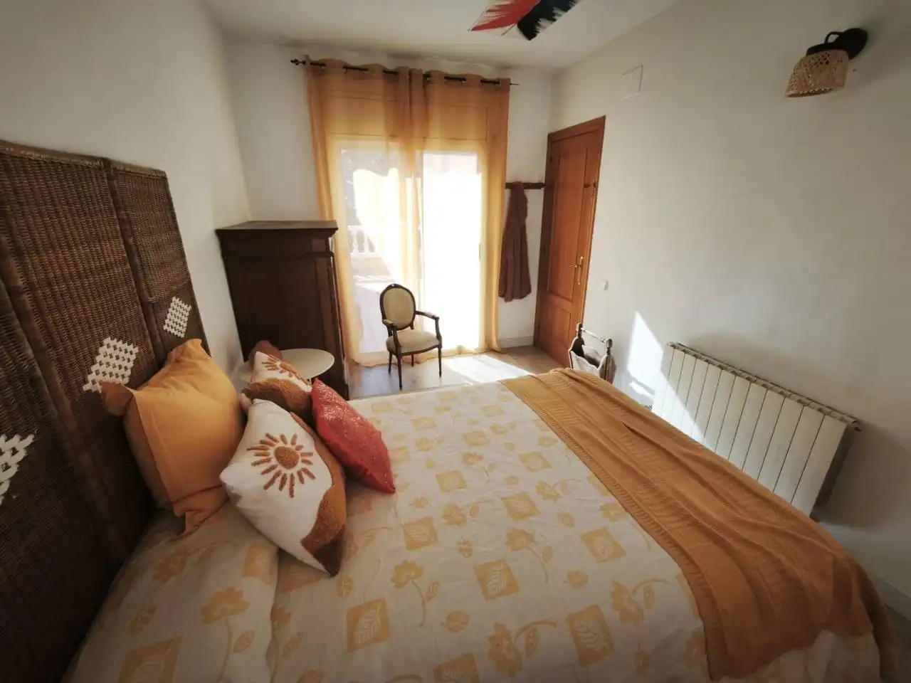 Habitación de Casa o chalet en venta en Santa Coloma de Gramenet con Aire acondicionado, Jardín privado y Parquet
