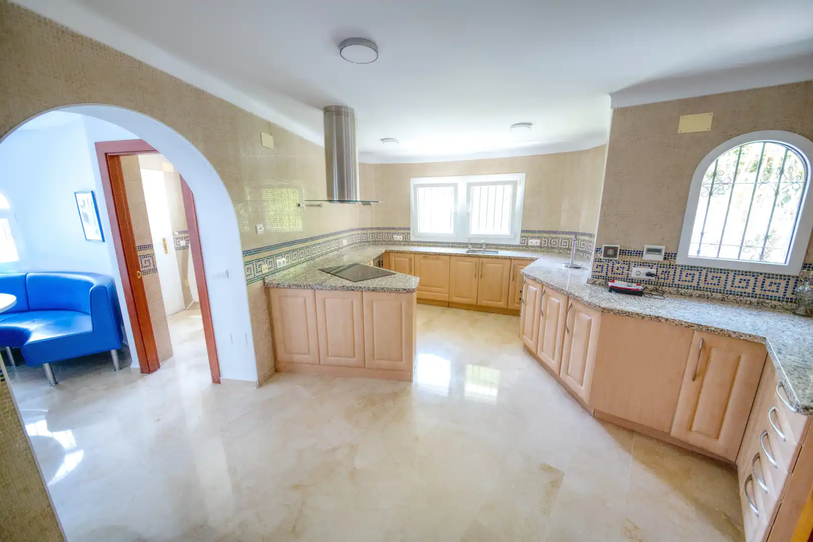 Kitchen of Houses for sale in Benalmádena  with Air Conditioner, Private garden and Parquet flooring