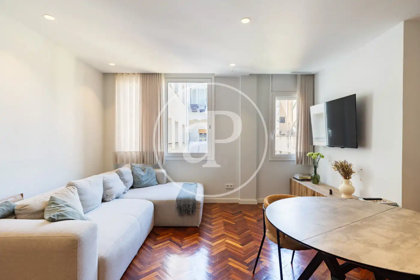 Sala de estar de Piso en venta en Barcelona con Aire acondicionado y Calefacción
