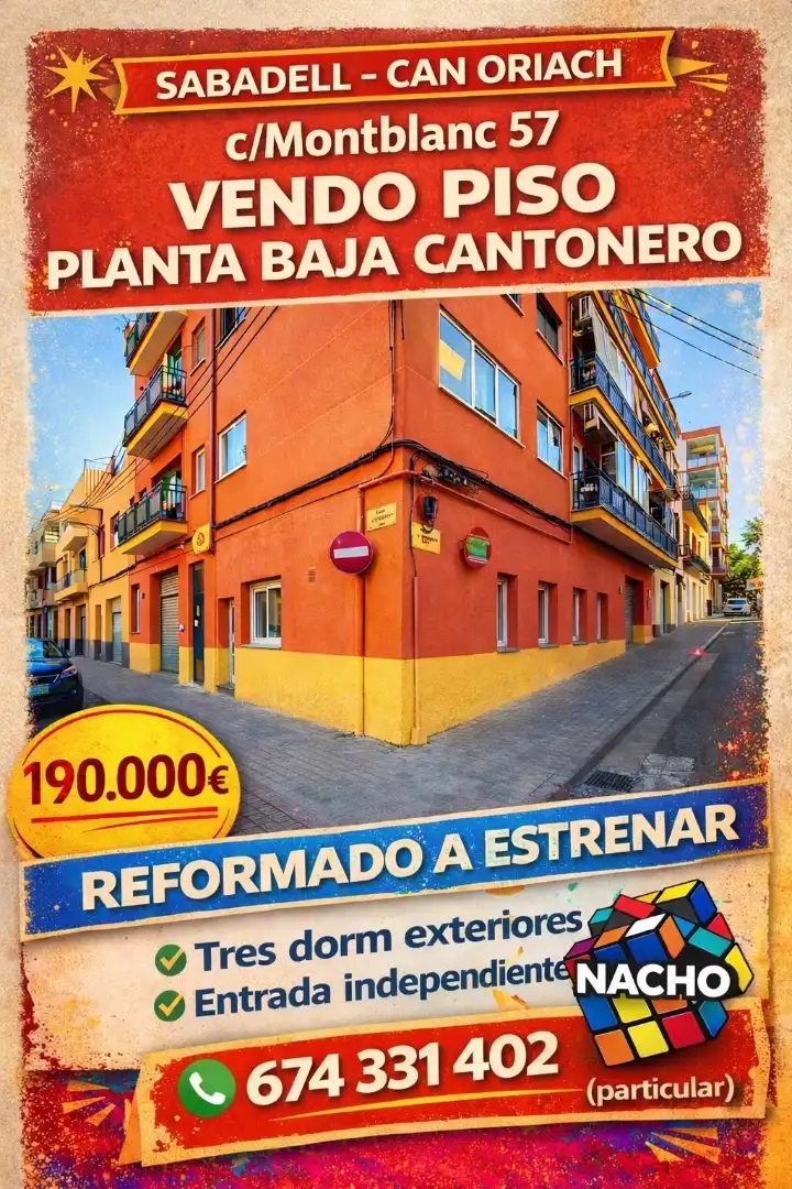 Pis en venda a Carrer del Mont Blanc 57