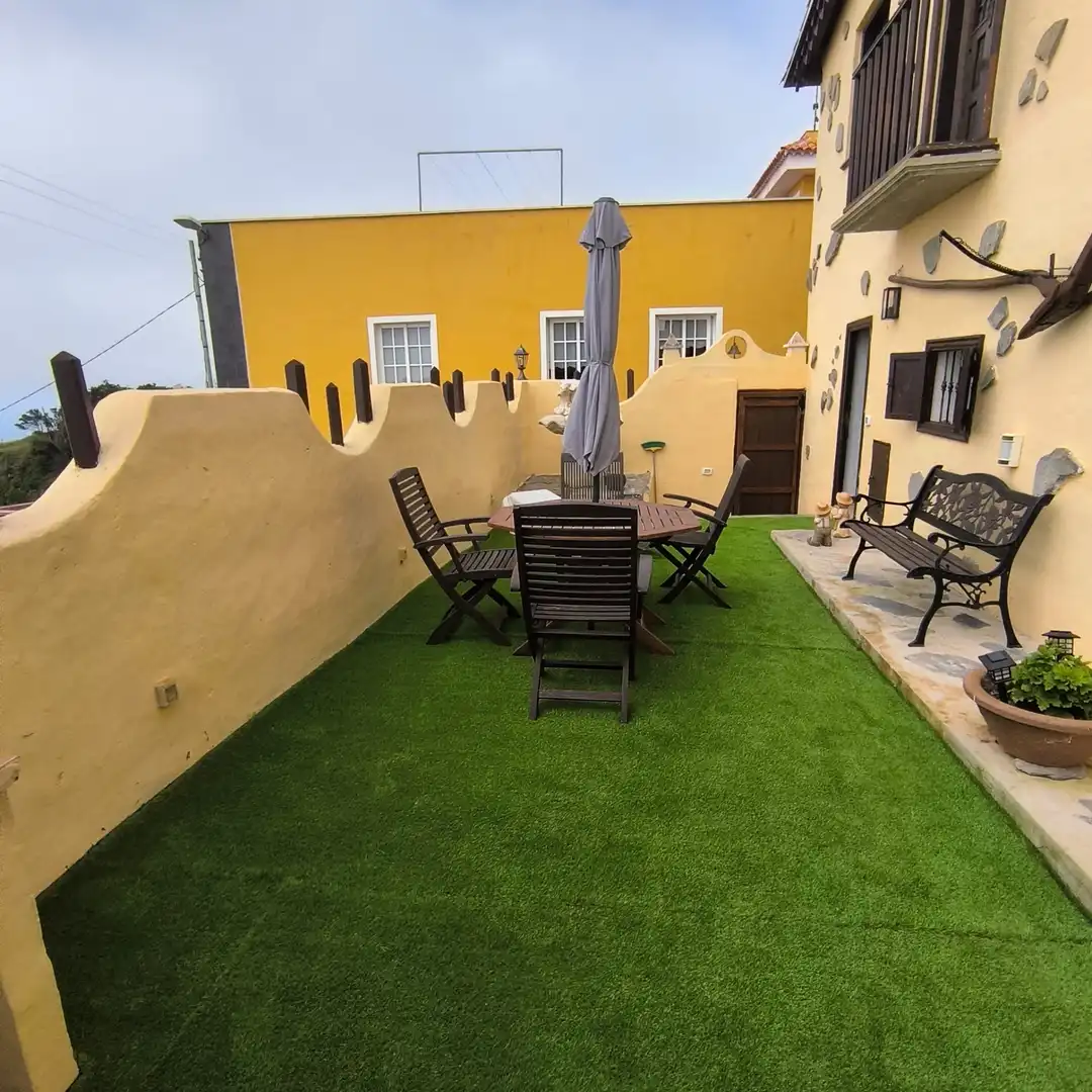 Terrasse von Wohnungen zur Miete in Los Realejos mit Möbliert und Haustiere erlaubt