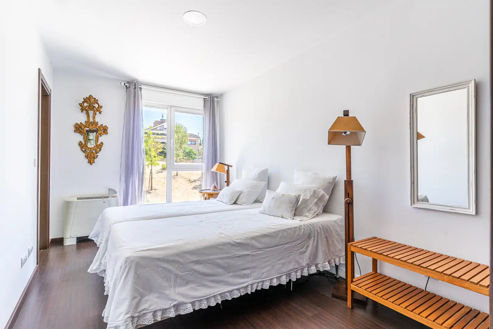 Bedroom of Detached homes for sale in Las Rozas de Madrid  with Air Conditioner, Heating and Private garden