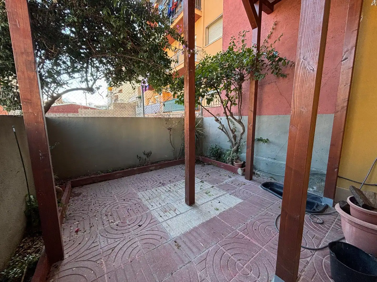 Terrassa de Casa adosada en venda en Granollers amb Aire condicionat, Calefacció i Jardí privat