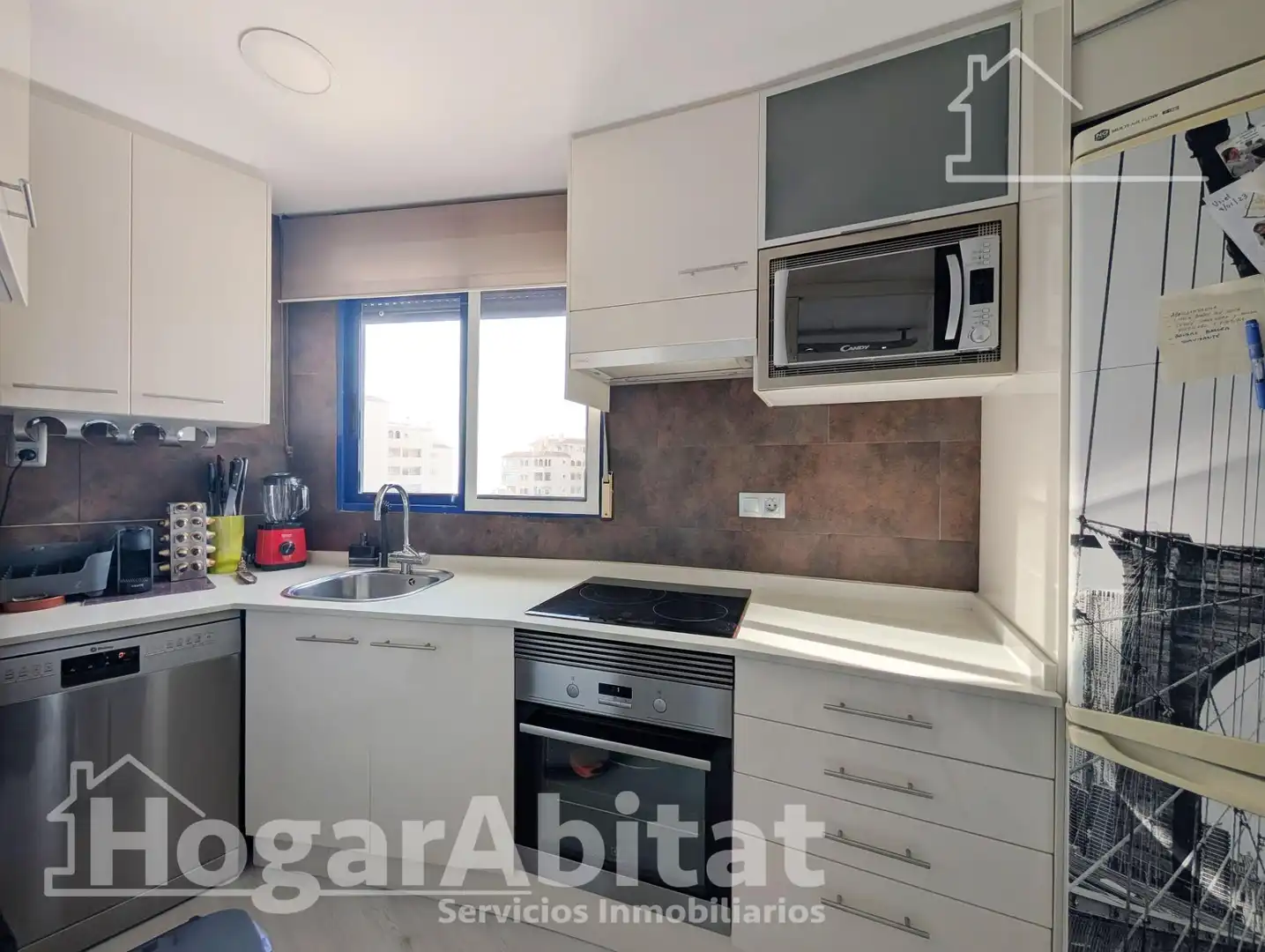 Kitchen of Flat for sale in Elche / Elx  with Air Conditioner, Heating and Parquet flooring