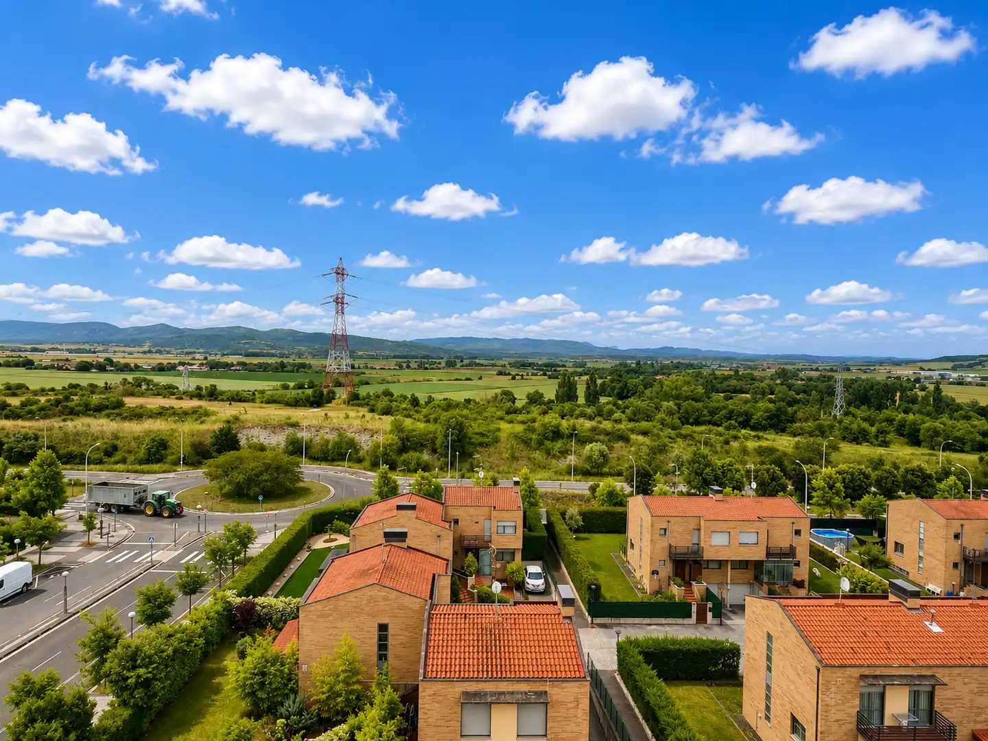 Vista exterior de Ático en venta en Vitoria - Gasteiz con Calefacción, Parquet y Terraza