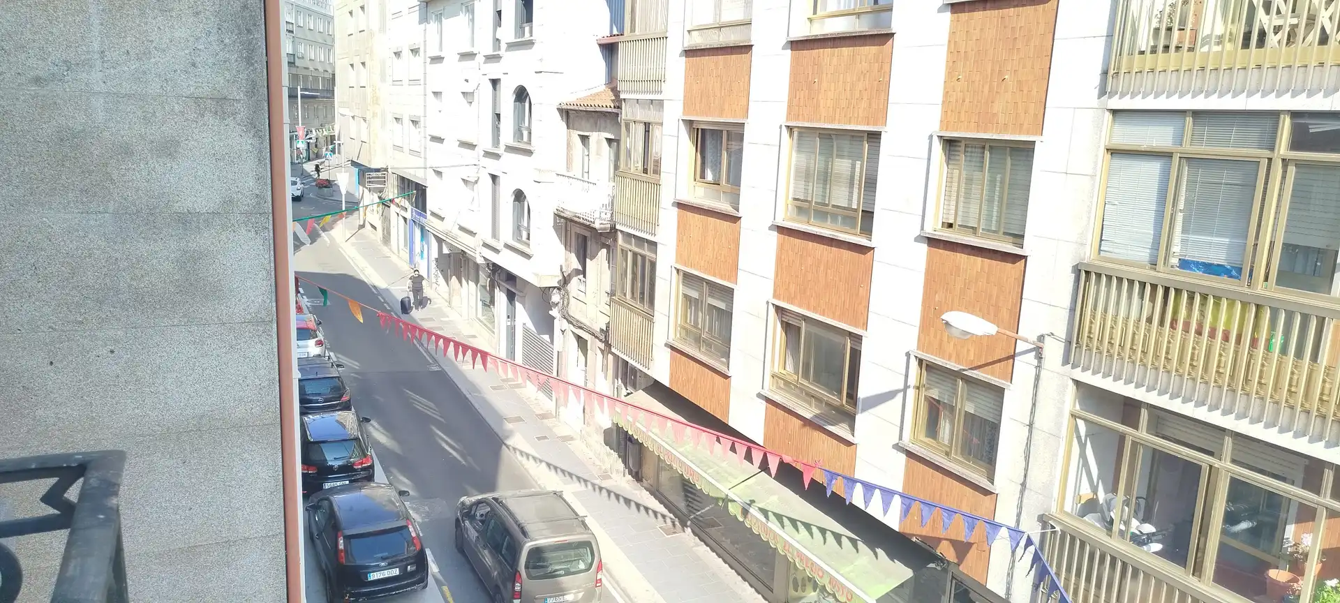 Vista exterior de Piso en venta en Marín con Balcón