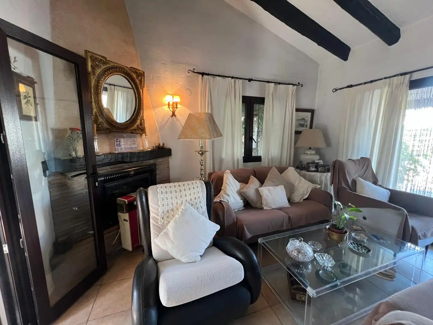 Living room of Houses for sale in Dénia  with Air Conditioner, Heating and Storage room
