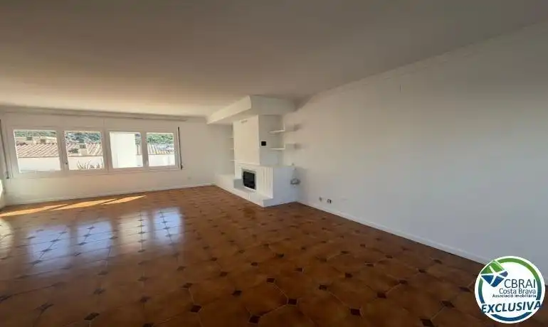 Living room of Attic for sale in Roses  with Terrace