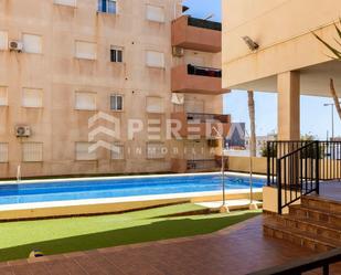 Exterior view of Apartment for sale in Roquetas de Mar  with Air Conditioner, Terrace and Community pool