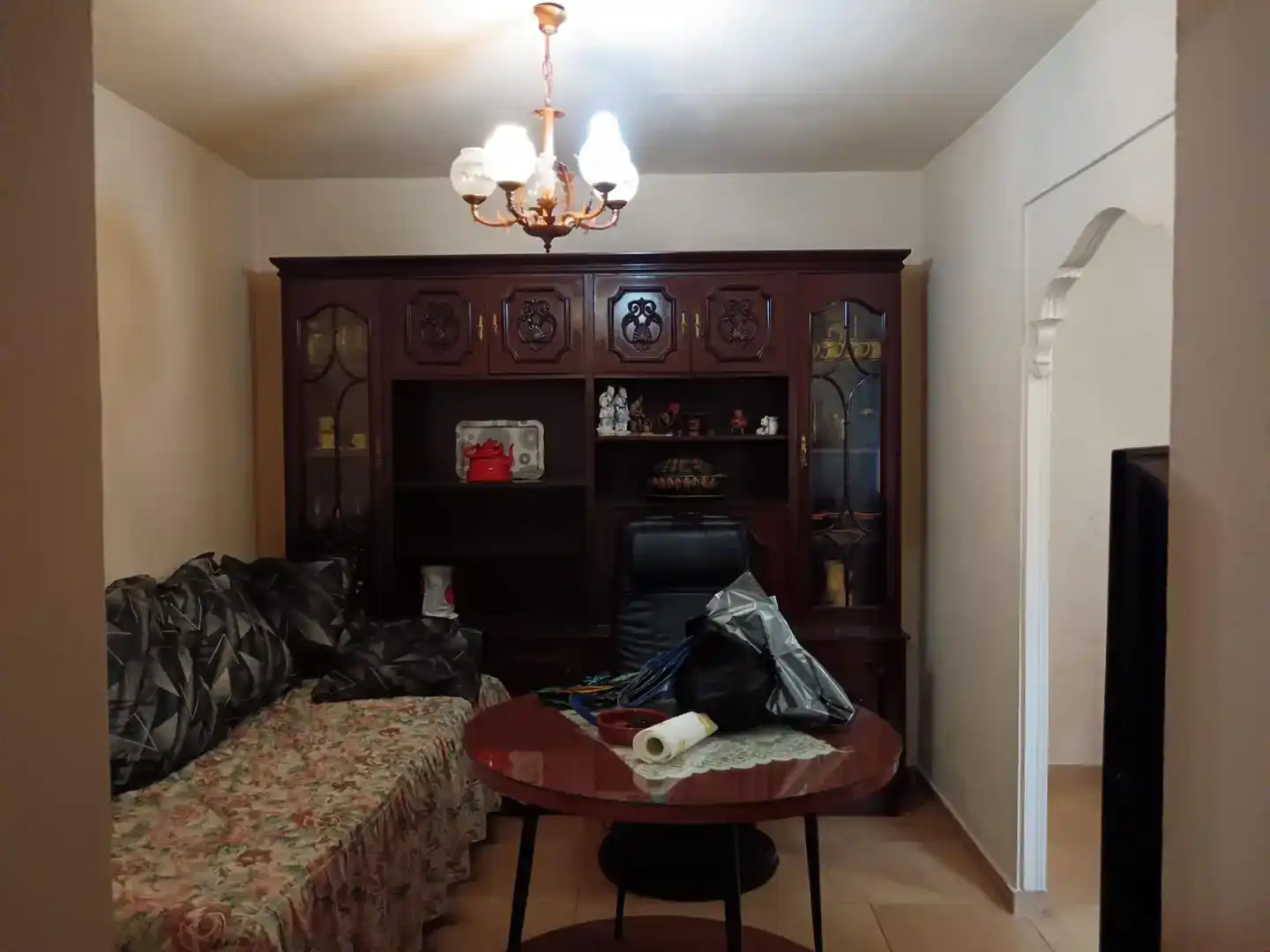 Sala d'estar de Casa adosada en venda en Badajoz Capital