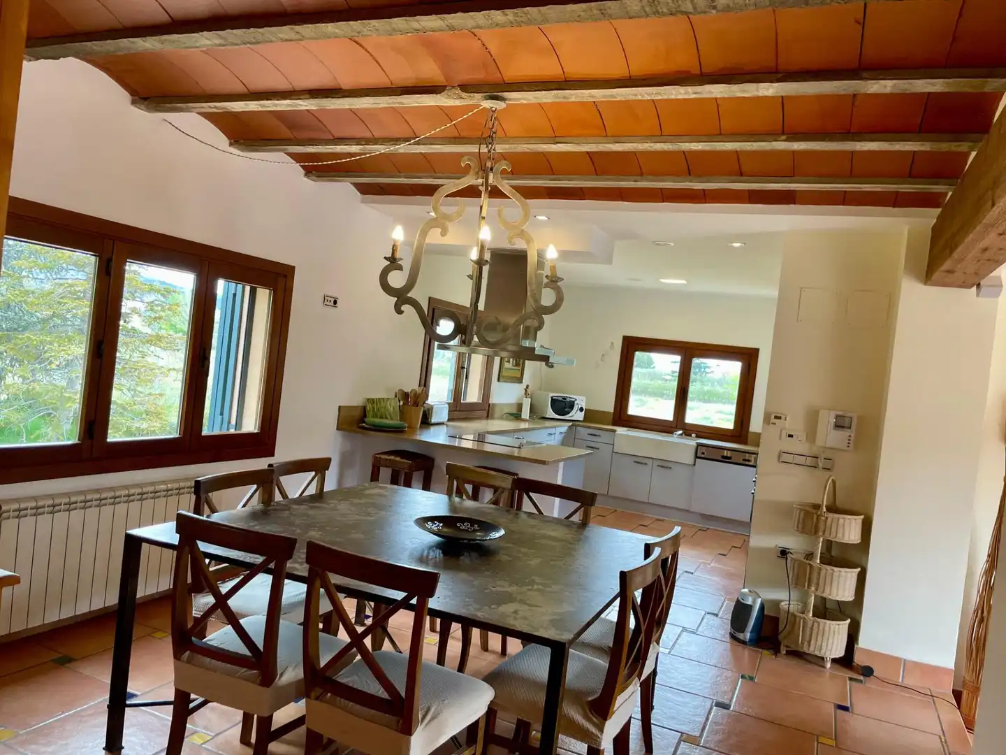 Dining room of Houses for rent in Castalla  with Heating, Private garden and Terrace