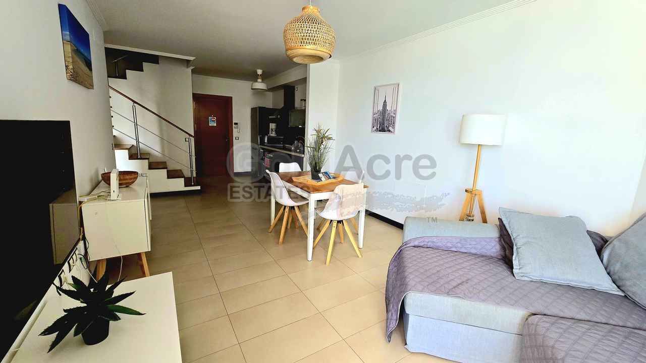Sala d'estar de Àtic en venda en La Oliva