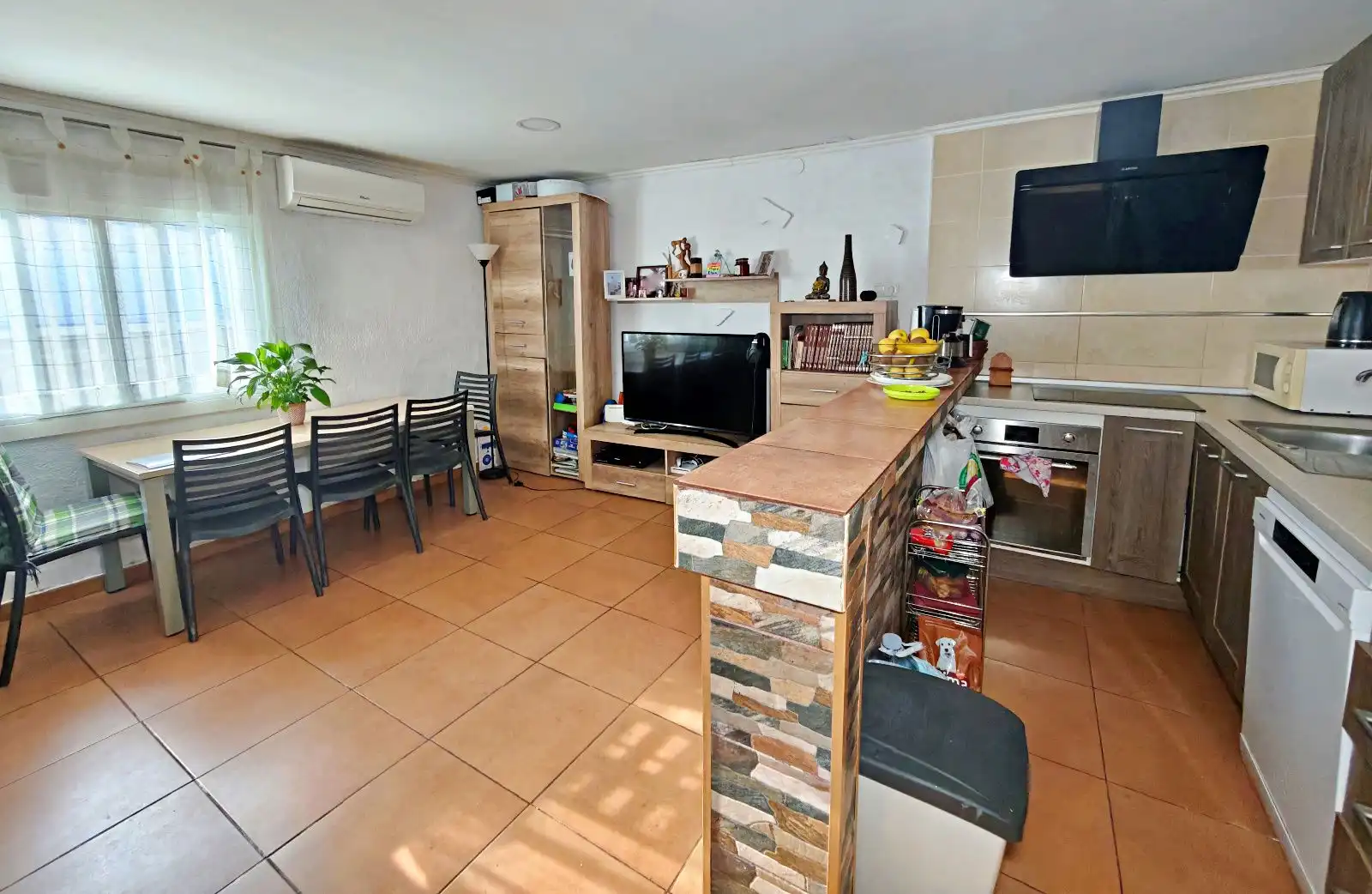 Kitchen of Houses for sale in Mont-roig del Camp  with Air Conditioner, Heating and Terrace