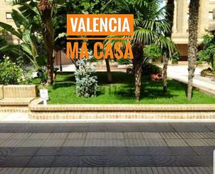 Garden of Flat to rent in  Valencia Capital  with Air Conditioner, Heating and Storage room