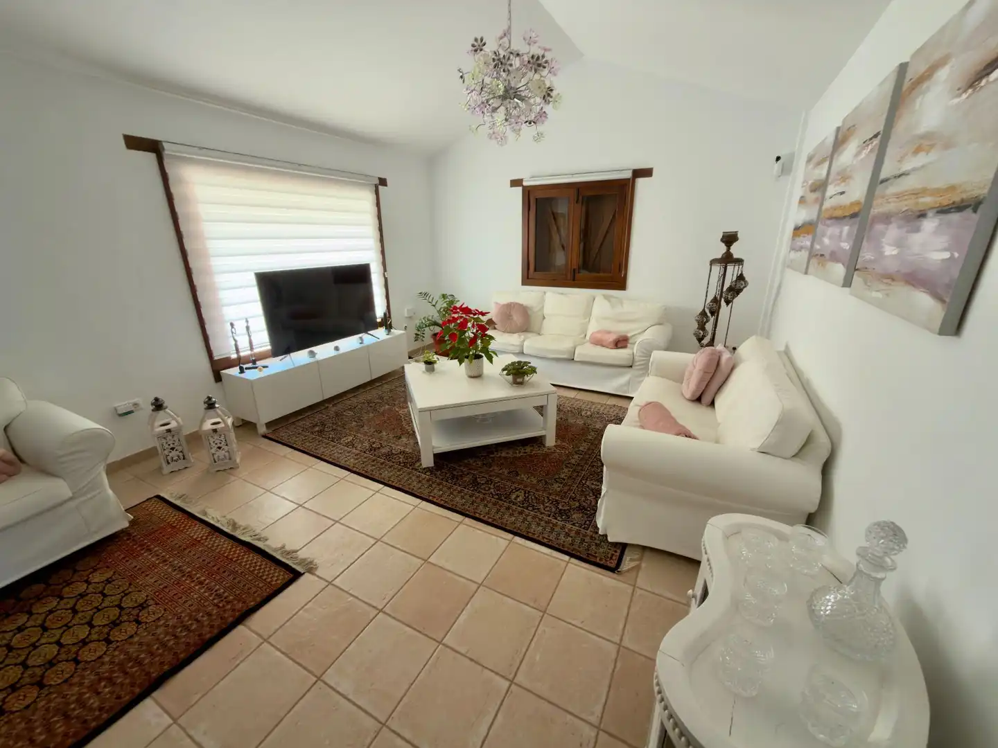 Sala de estar de Finca rústica en venta en Tuineje con Piscina