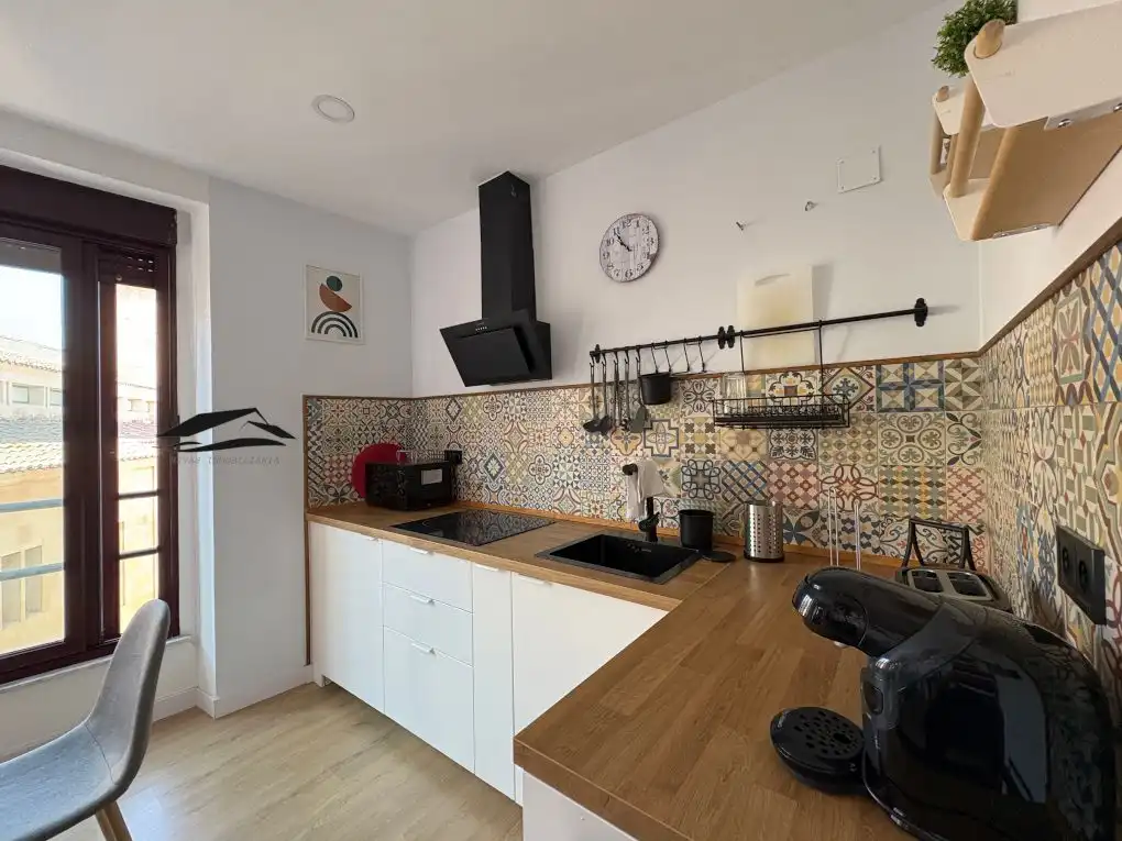 Kitchen of Duplexes for rent in Salamanca  with Air Conditioner, Heating and Furnished