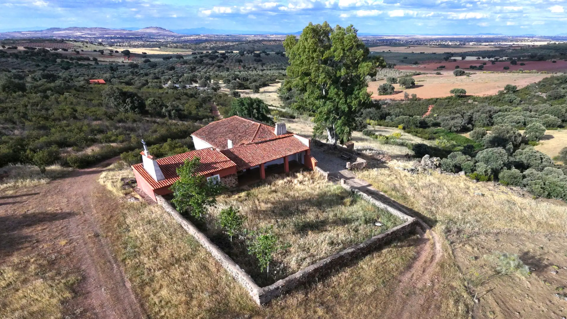 Jardín de Casa o chalet en venta en Campanario