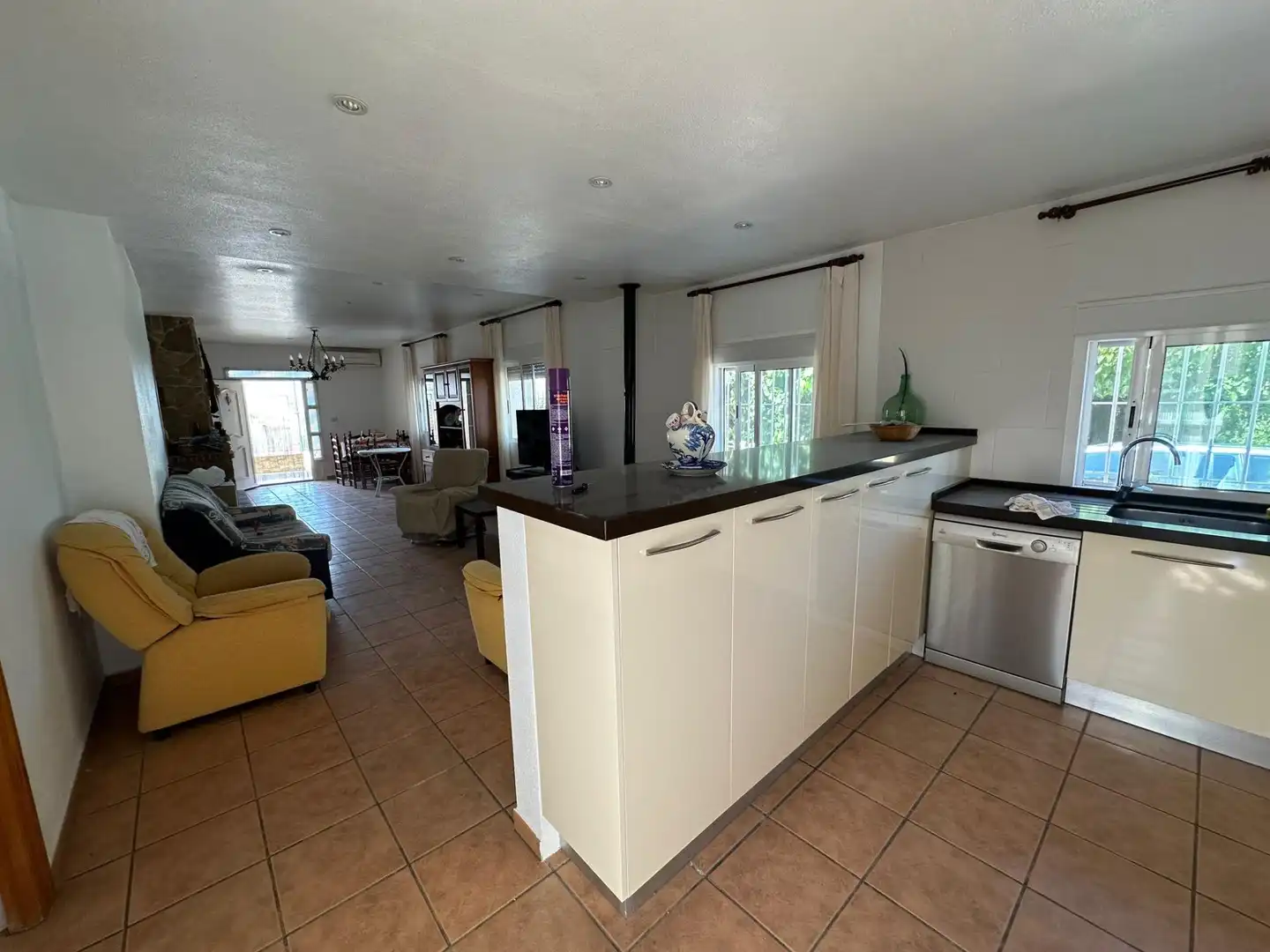 Cocina de Casa o chalet en venta en Lorca con Aire acondicionado, Terraza y Trastero