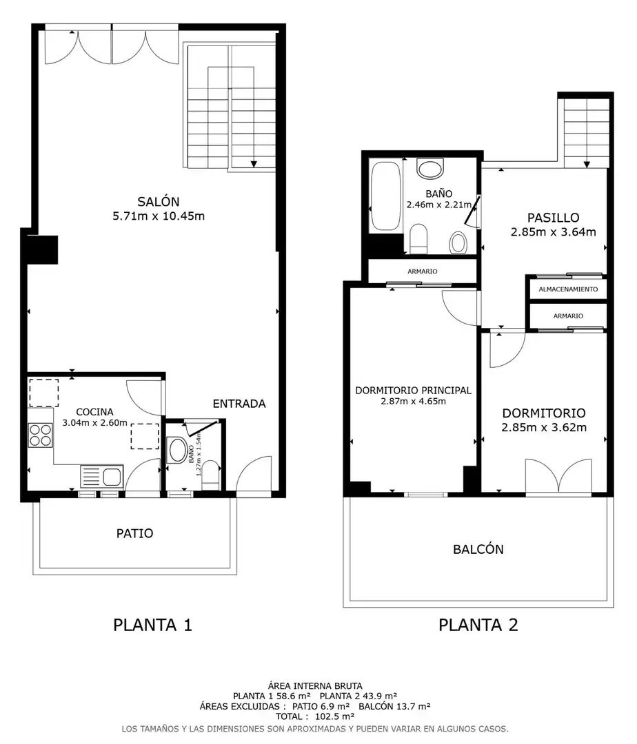 Dúplex en venta en Oliva con Aire acondicionado, Calefacción y Terraza