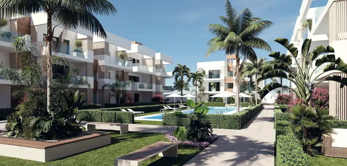 Appartement compact avec piscine à vendre à San Pedro del Pinatar, imagen 2