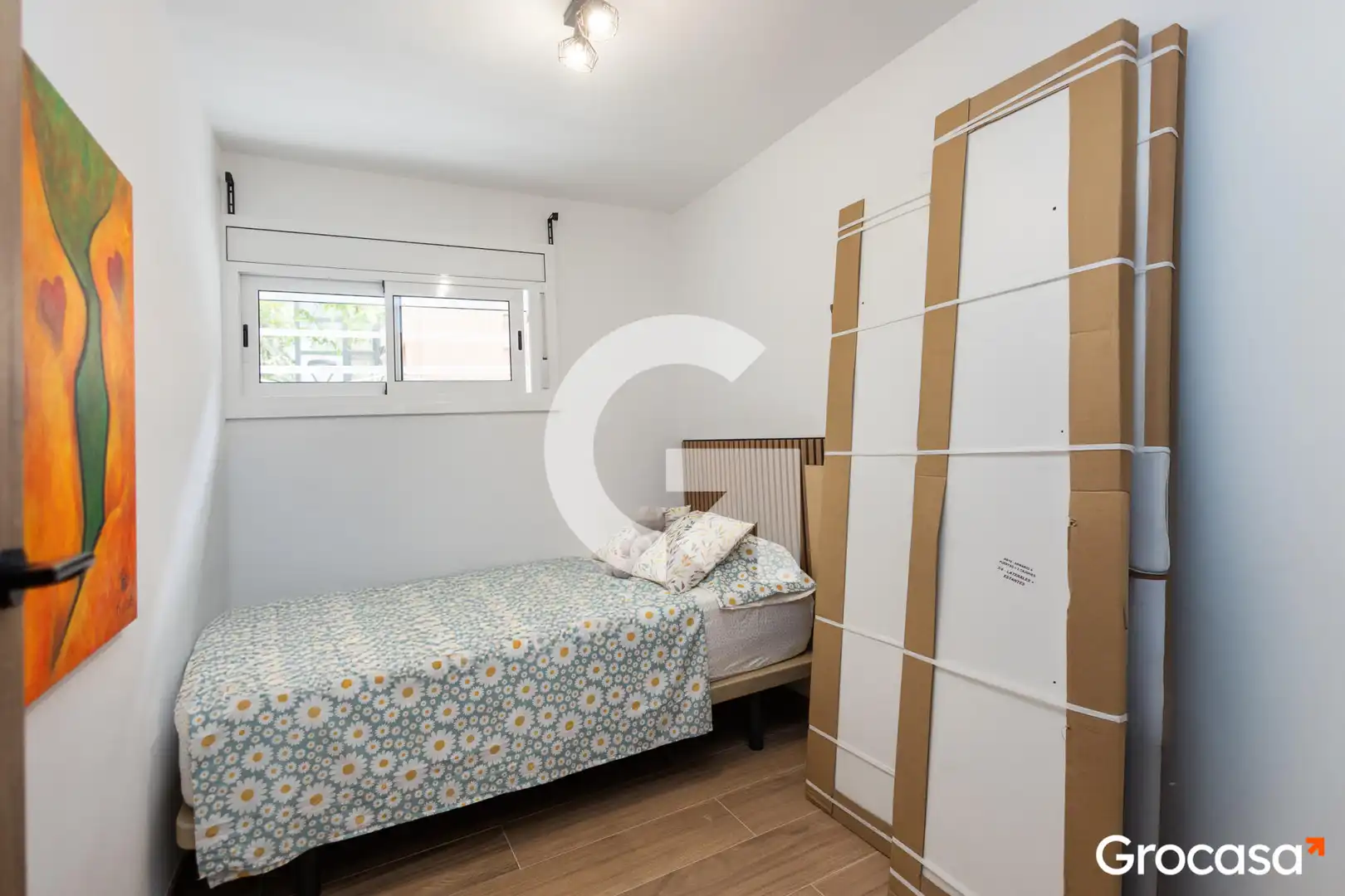 Bedroom of Flat for sale in Barcelona  with Air Conditioner, Heating and Furnished