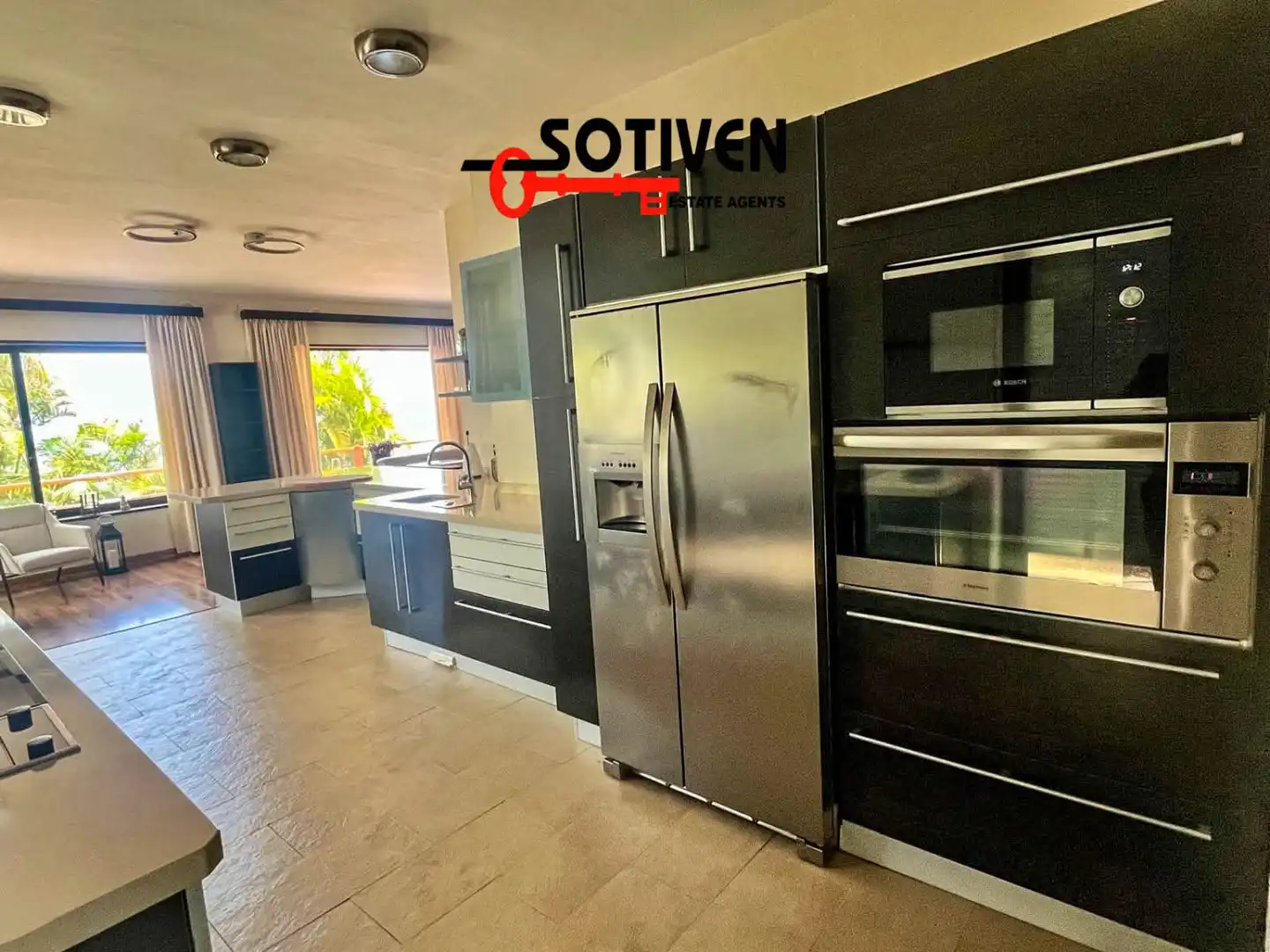 Cocina de Casa o chalet de alquiler en Los Realejos con Jardín privado y Terraza