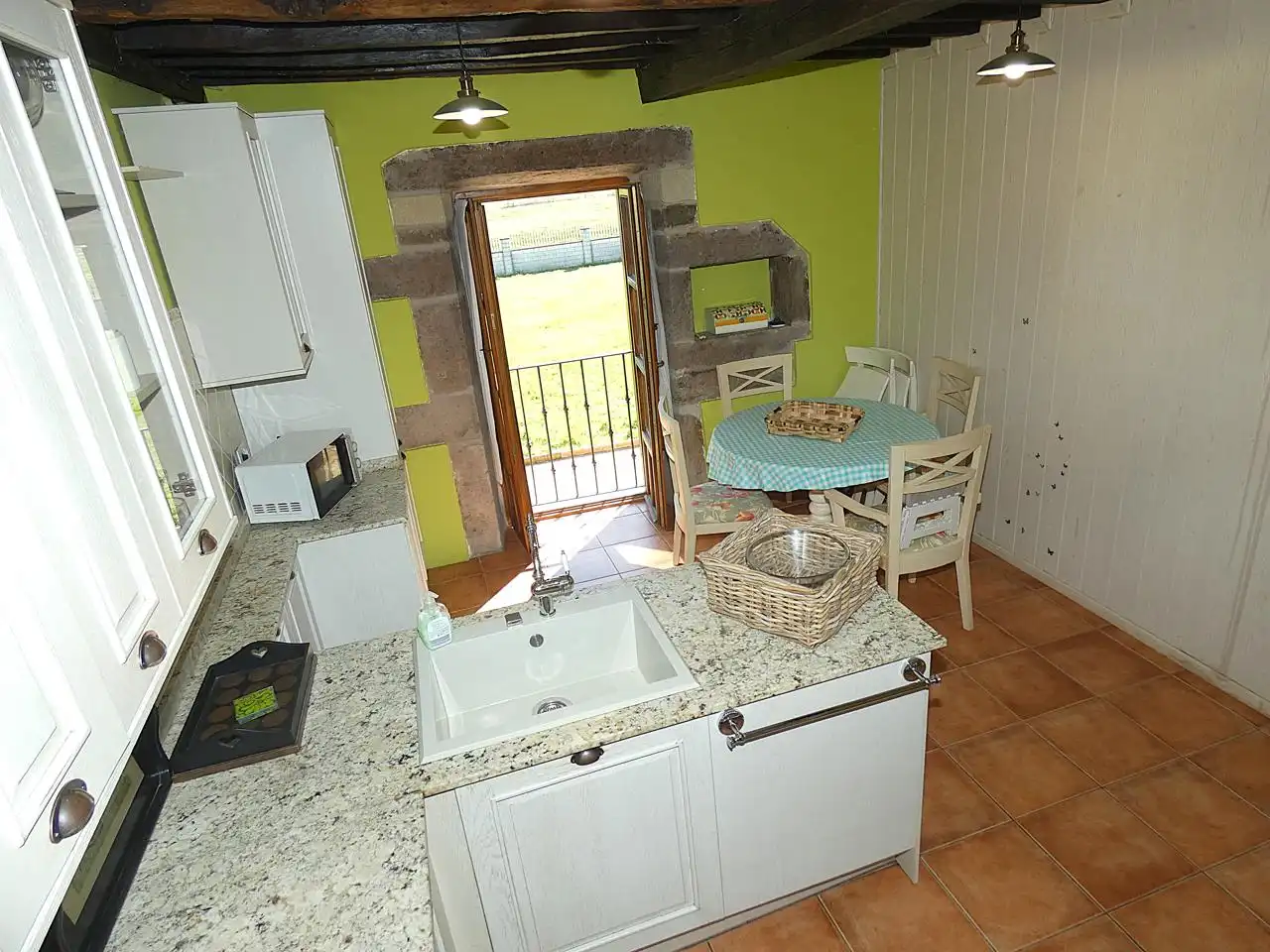Cocina de Casa o chalet en venta en Ruente con Calefacción, Jardín privado y Amueblado