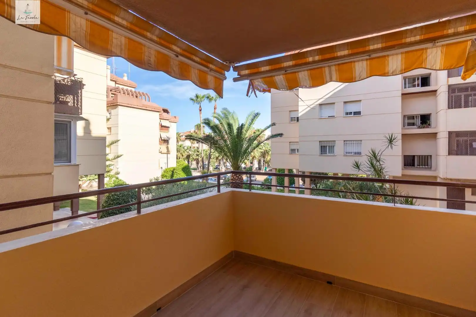 Terrasse von Wohnung zur Miete in Málaga mit Privatgarten und Terrasse