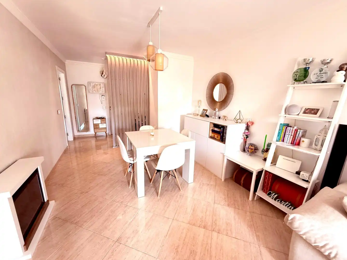 Dining room of Flat for sale in Málaga  with Air Conditioner, Heating and Private garden