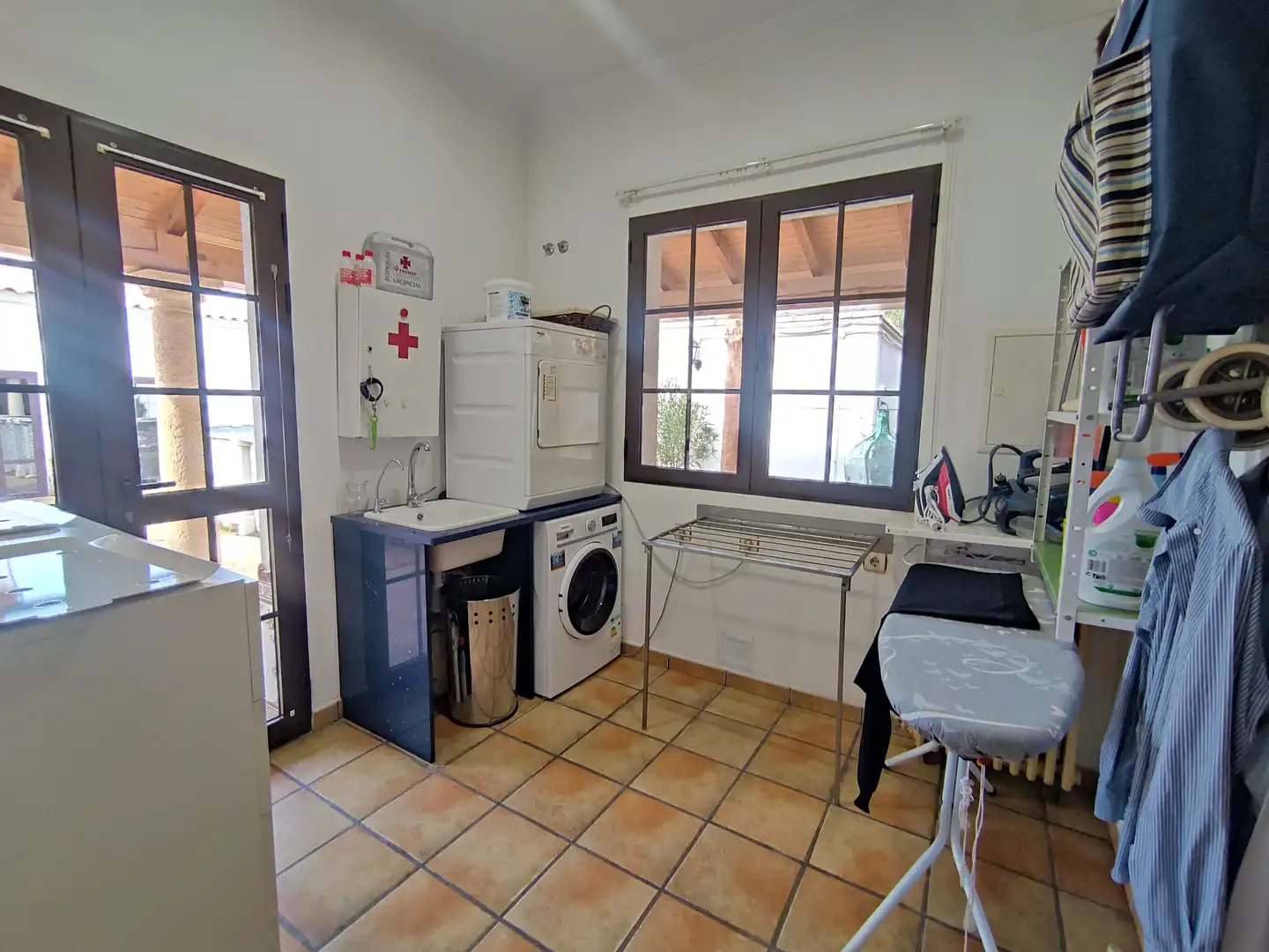 Cocina de Casa o chalet en venta en Pedro Muñoz con Aire acondicionado, Calefacción y Jardín privado