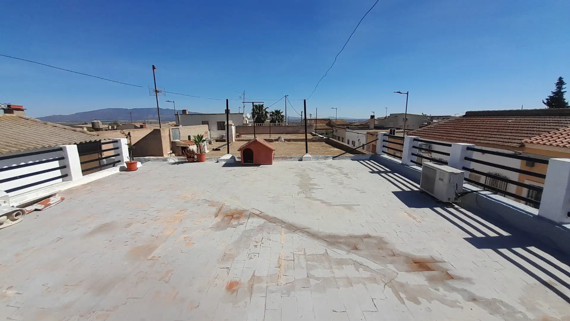 Terraza de Casa o chalet en venta en Fuente Álamo de Murcia con Aire acondicionado