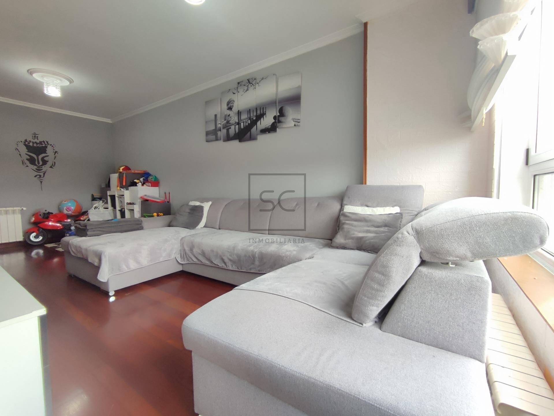 Living room of Flat for sale in Ferrol  with Heating and Storage room