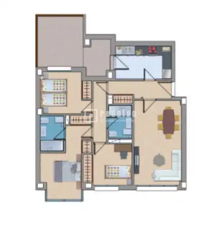 Flat for sale in Madrid  with Air Conditioner, Heating and Private garden