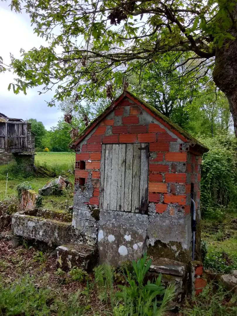 Vista exterior de Finca rústica en venda en Cospeito amb Moblat