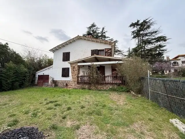 Vista exterior de Finca rústica en venda en Santa Maria de Palautordera amb Jardí privat i Piscina