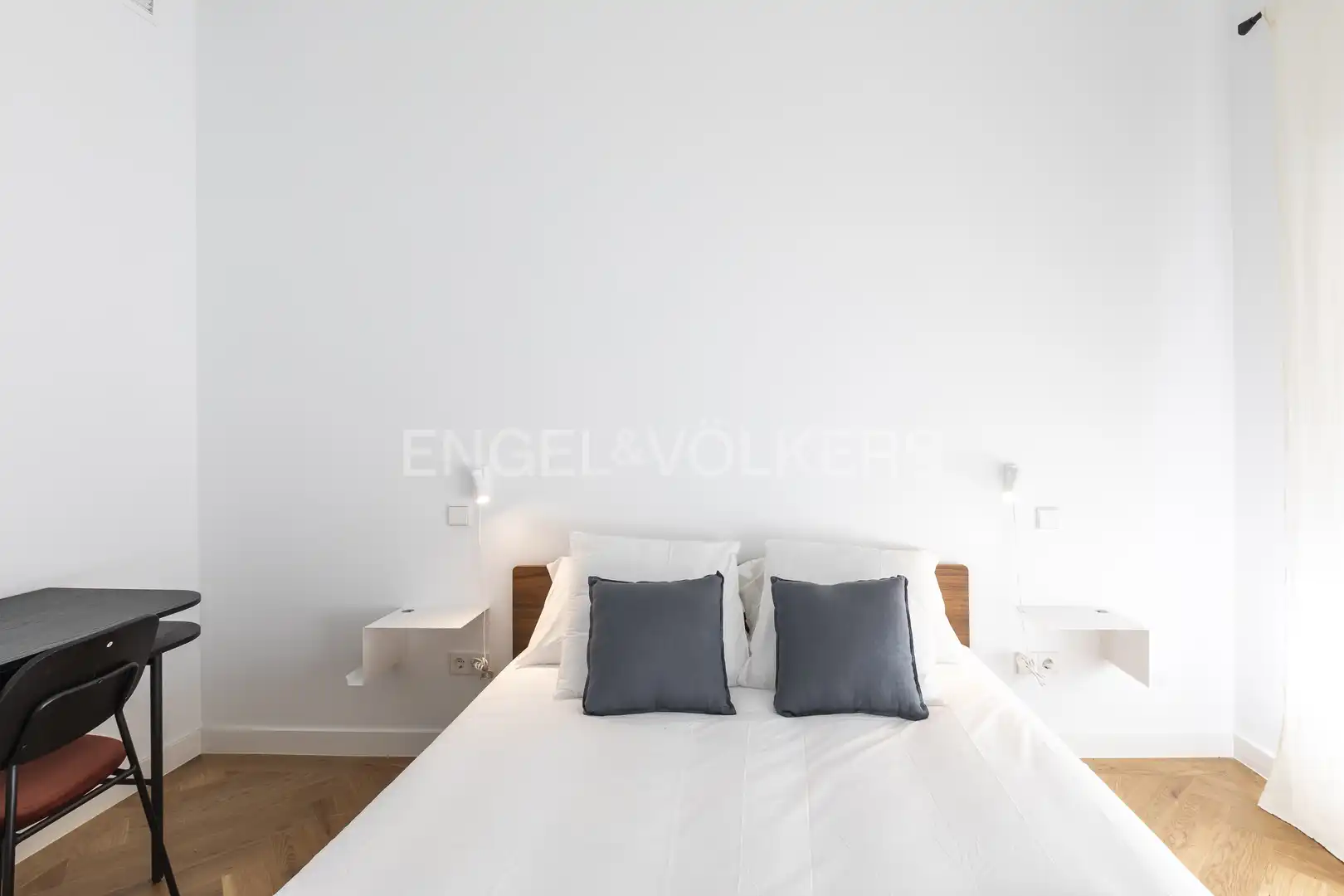 Schlafzimmer von Wohnung zum Verkauf in Madrid mit Klimaanlage, Heizung und Möbliert