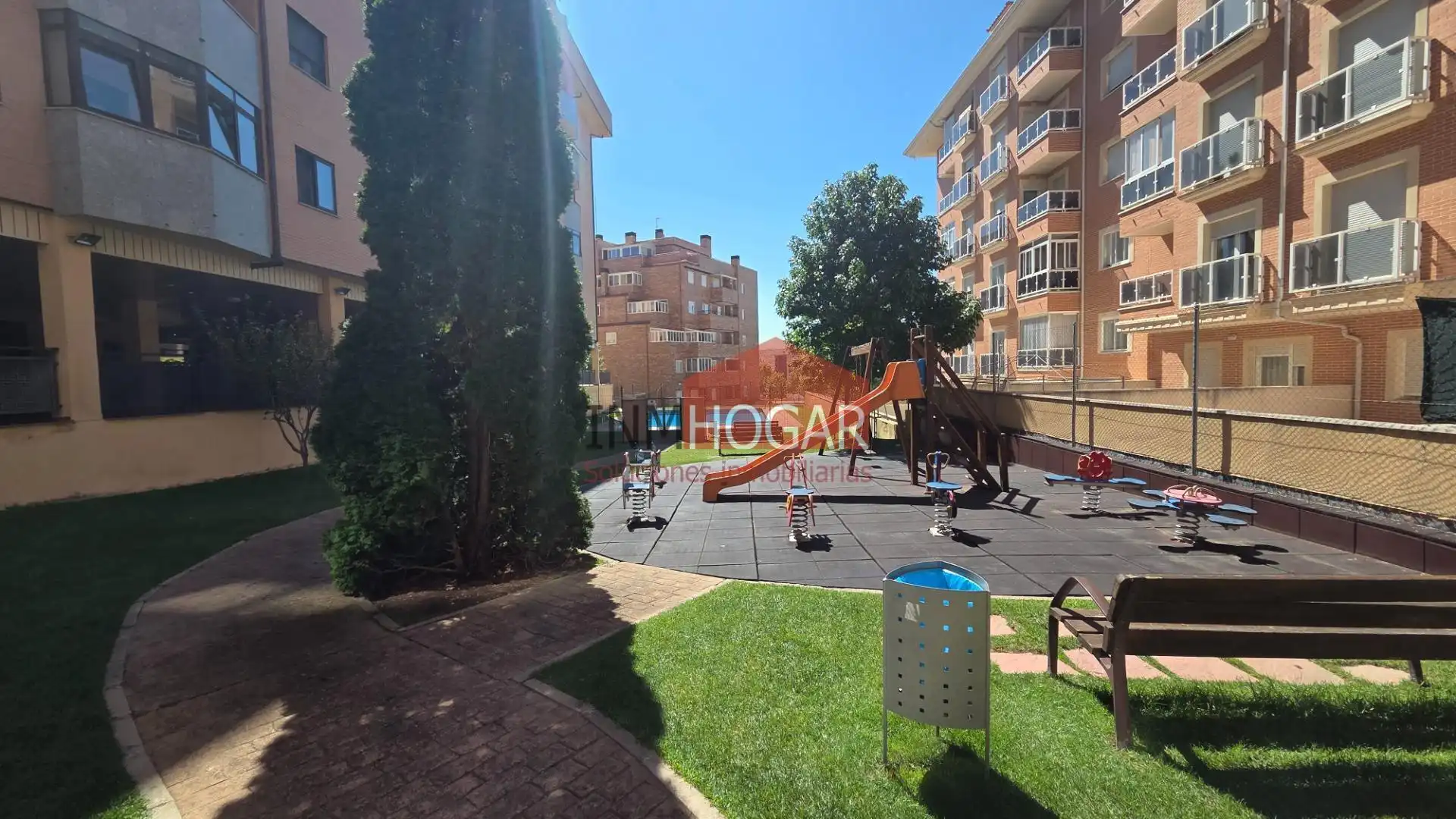 Parking of Flat for sale in Ávila  with Heating, Terrace and Storage room