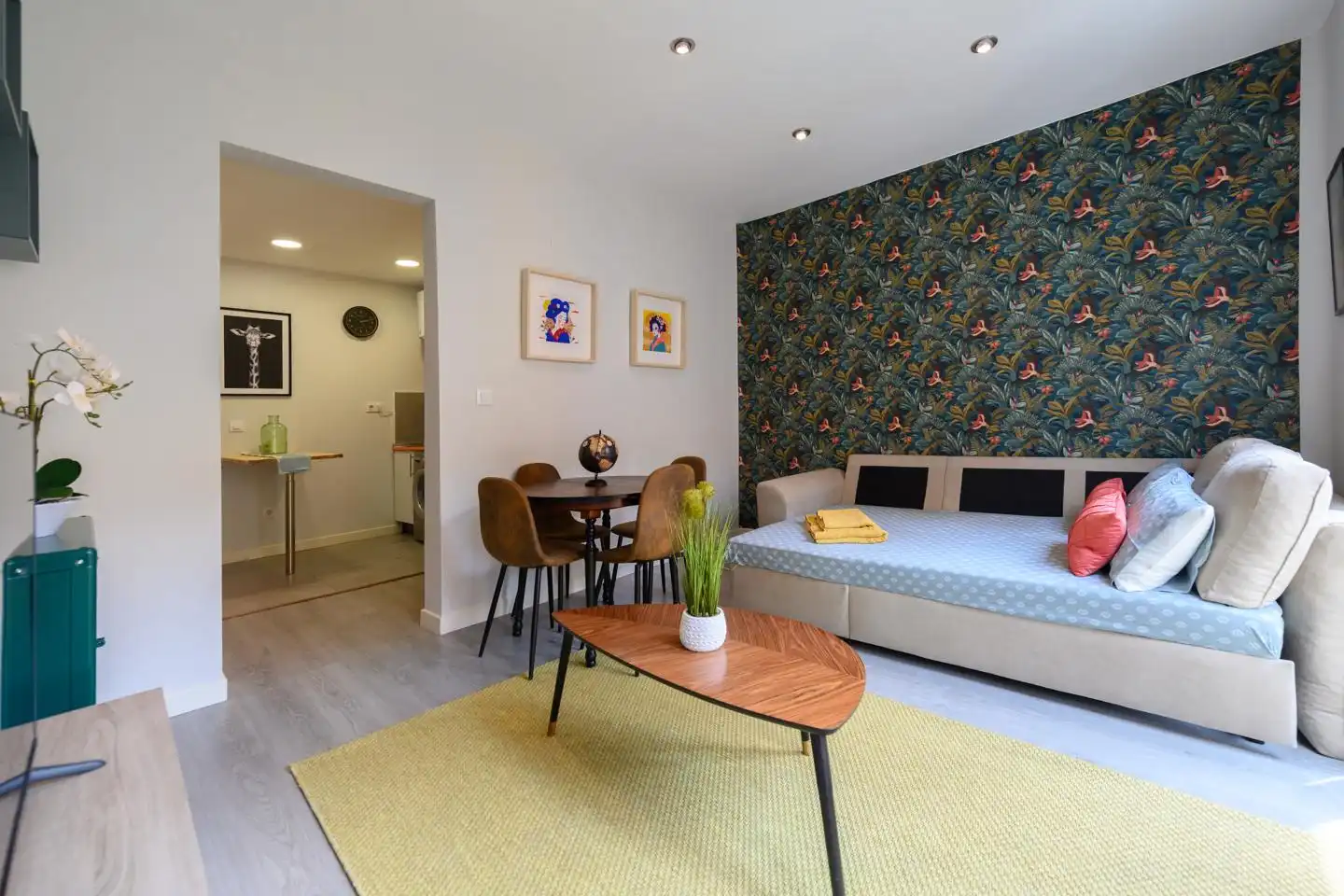 Habitación de Piso de alquiler en Madrid con Aire acondicionado, Calefacción y Amueblado