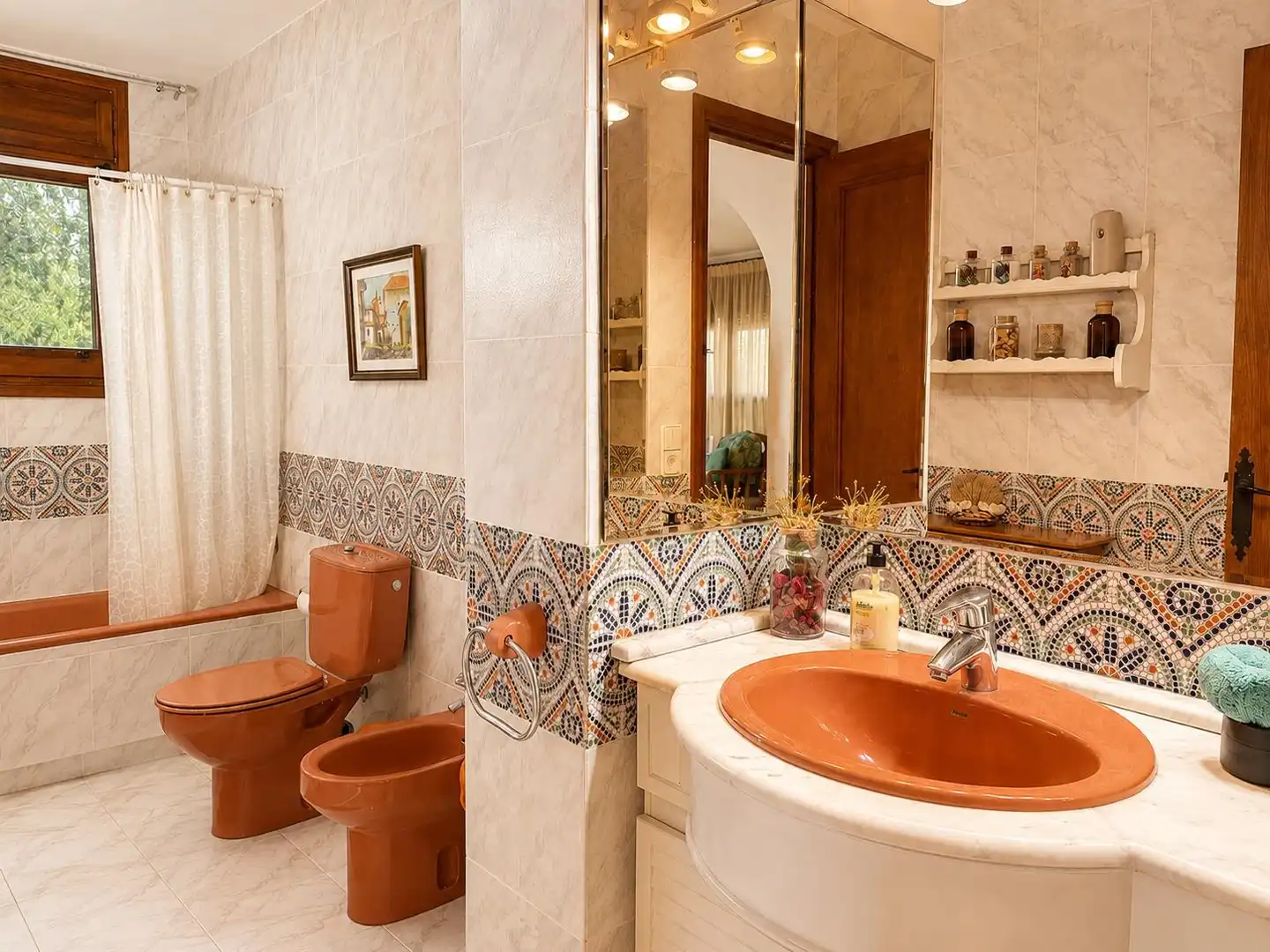 Baño de Casa o chalet en venta en Prades con Calefacción, Jardín privado y Terraza