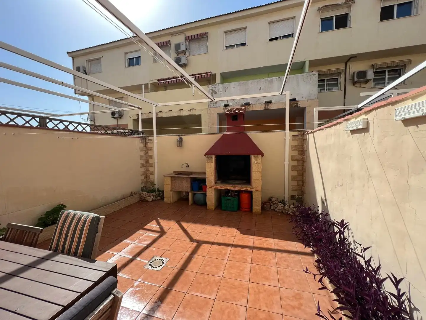 Terraza de Casa adosada en venta en Massamagrell con Aire acondicionado, Calefacción y Terraza