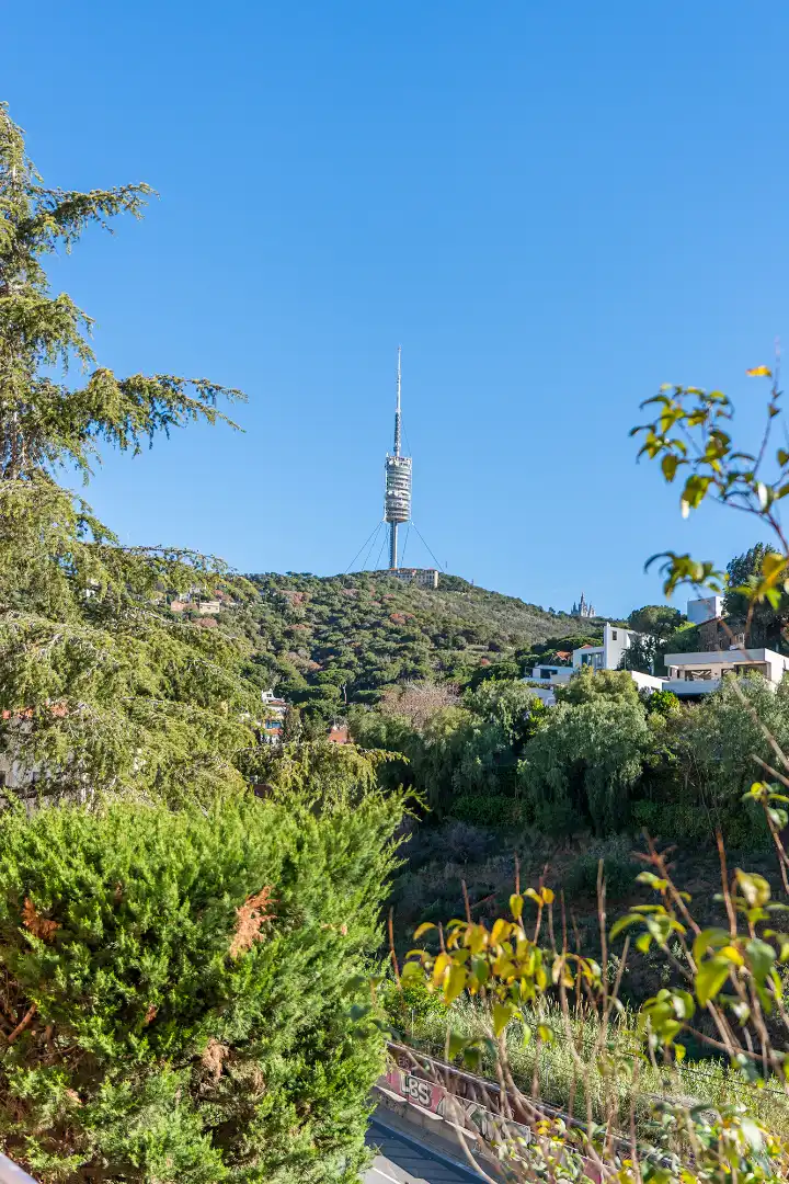 Exterior view of Detached homes for rent in Barcelona  with Air Conditioner, Heating and Terrace