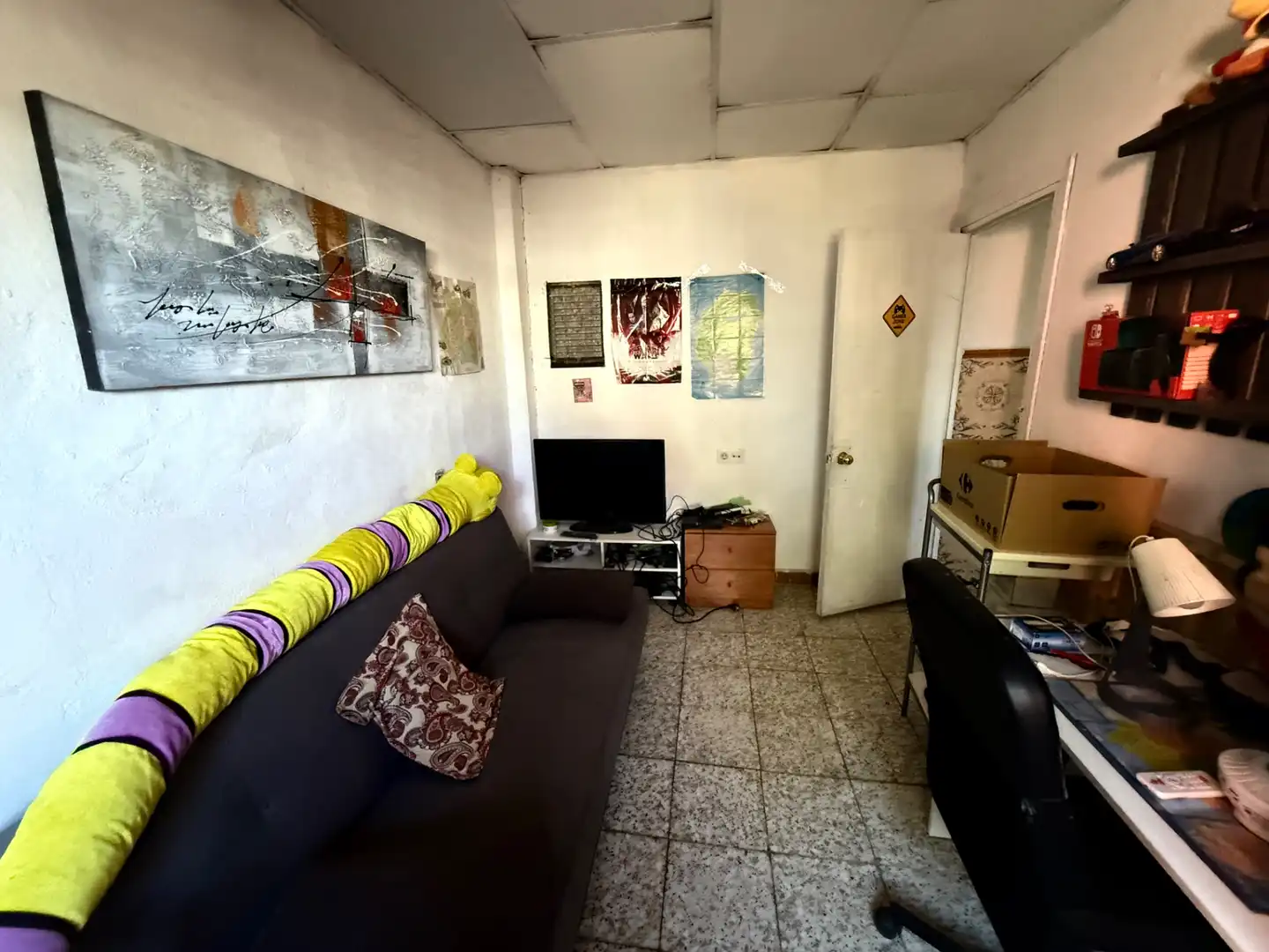 Living room of Country homes for sale in Gibraleón  with Air Conditioner, Heating and Private garden